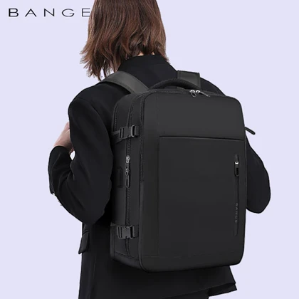 کیف مسافرتی کوله پشتی لپ تاپ 15.6 اینچی اورجینال بنج BANGE 1801