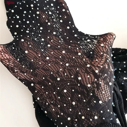 سرهمی فانتزی نگین‌دار زنانه مشکی