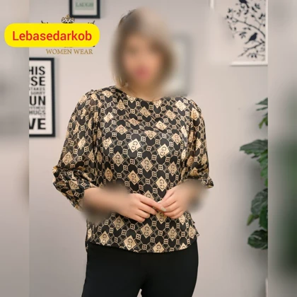 شومیز مجلسی زنانه حریر ساتن یاخما