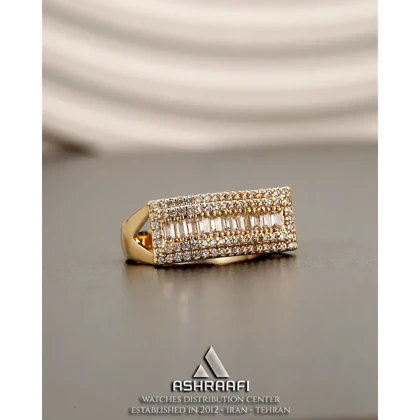 انگشتر زنانه نگین‌دار Women Ring GD01