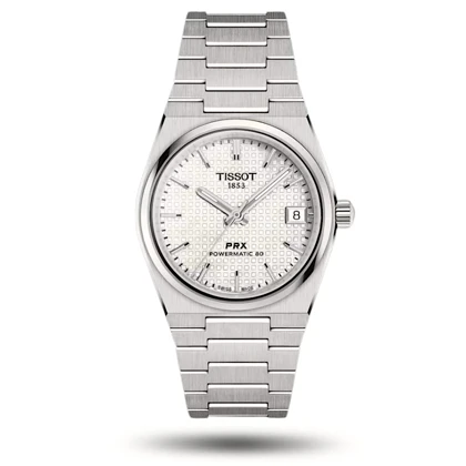 ساعت مردانه تیسوت صفحه نقره‌ای شطرنجی کد 762