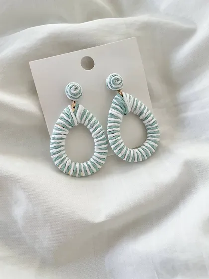 گوشواره فانتزی طرح اشک