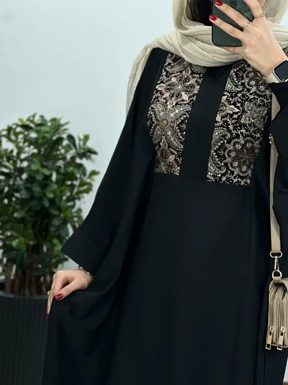 عبای بلند سوزندوزی اسرا
