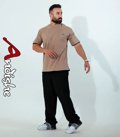 تیشرت شلوار پنبه مردانه مدل مانگ