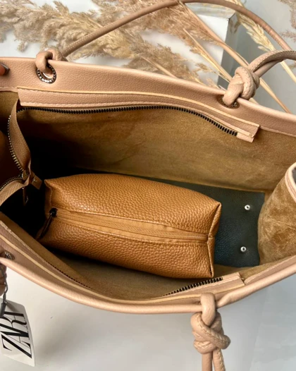 کیف زنانه زارا شالدار 134 AM