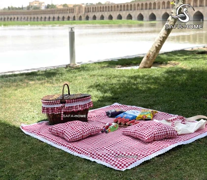 ست پیکنیک 5 تکه چهارخونه