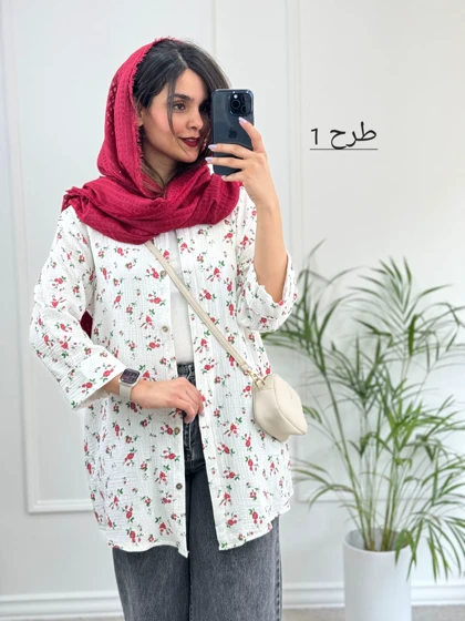 مانتو دخترانه شکوفه