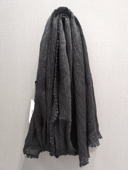 شال کاریان نخی دانتل انگوری 20270