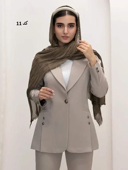 6889-شال کنفی لالیک
