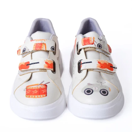 کتانی بچه‌گانه دندی طرح ماشین و طبل