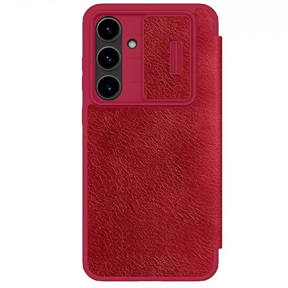قاب کلاسوری گوشی سامسونگ گلکسی اس 24 اف ای نیلکین Qin Pro Series Leather
