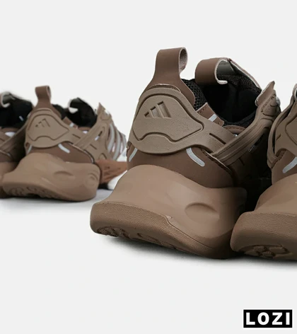 کفش کتانی مردانه و زنانه قهوه ای سفید ADIDAS performance x9000l4