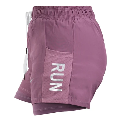 شلوارک کشاله دار ورزشی زنانه نایک مدل N-014 بنفش