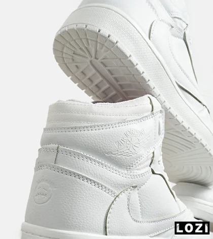 کفش کتانی ساق‌دار سفید مردانه NIKE travis scott