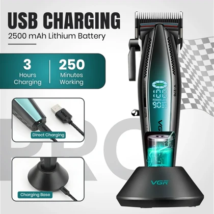 ماشین اصلاح سر و صورت وی جی آر VGR مدل V-270 شارژی