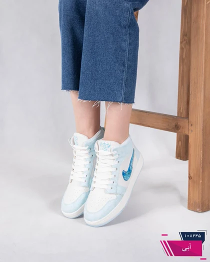 کتانی دراگون زنانه طرح گل NIKE