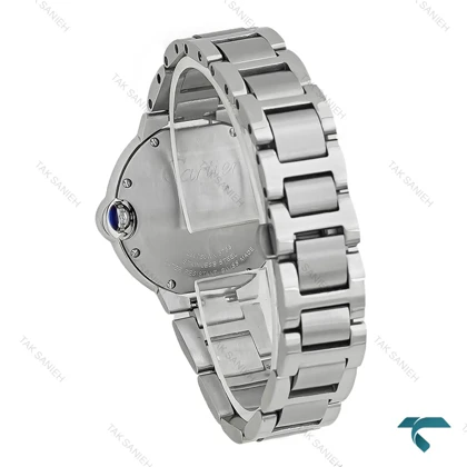 کارتیر زنانه نقره ای صفحه صورتی مدیوم Cartier-8154-L