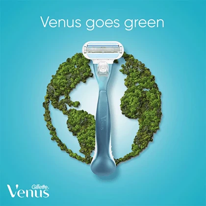 تیغ یدک ژیلت ونوس مدل SMOOTH بسته 4 عددی