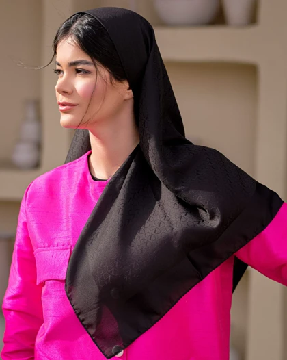 روسری کاریان ابرریشم Valentino (قواره 90) 30122