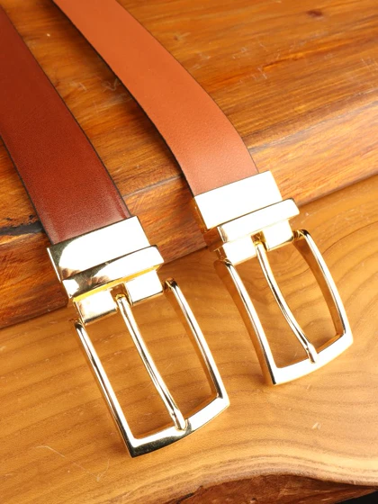 کمربند مردانه بیورا مدل چرم صنعتی دورو کد k021