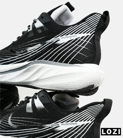 کفش کتانی مردانه و زنانه مشکی سفید نایک NIKE lab Zoom Fly 'sp مدل 7256