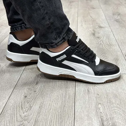کفش و کتانی مردانه مدل پوما PUMA رنگ مشکی و سفید