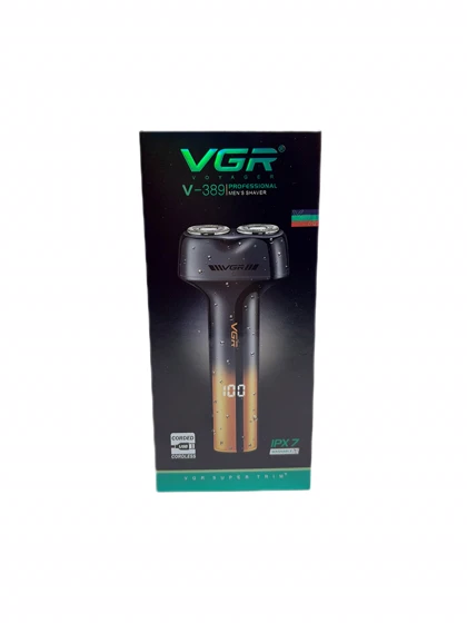ریش تراش وی جی ار مدل VGR V-389 ضدآب وصفرزن