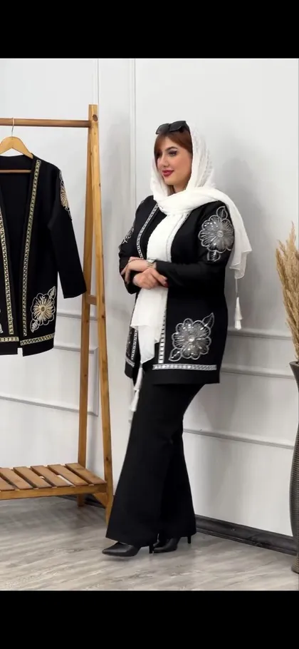 کت مازراتی گلدوزی