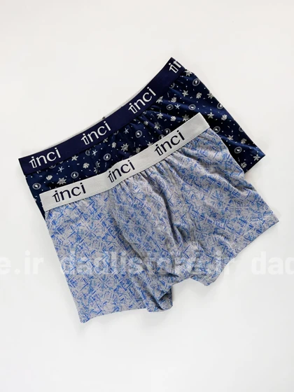 شورت نخ پنبه پادار مردانه اینجی Inci سایز L