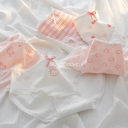 شورت طرح قلب و خرگوش ( سایز 38 الی 42)