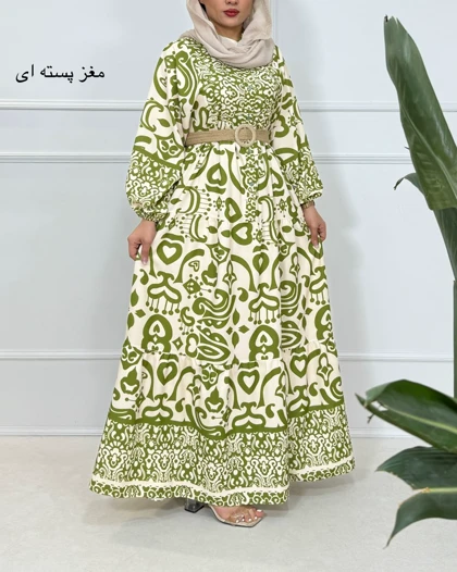 پیراهن الیزه طوبا کد 846