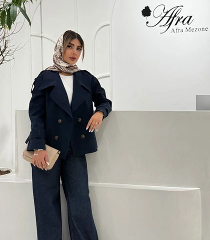 ترنچ کت نفس کد 14003810