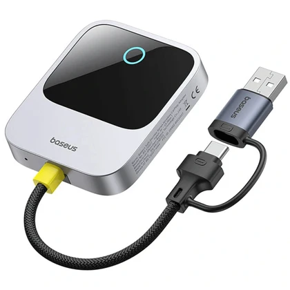 دانگل بلوتوث CarPlay خودرو بیسوس C10745100813-00 BS-CG027