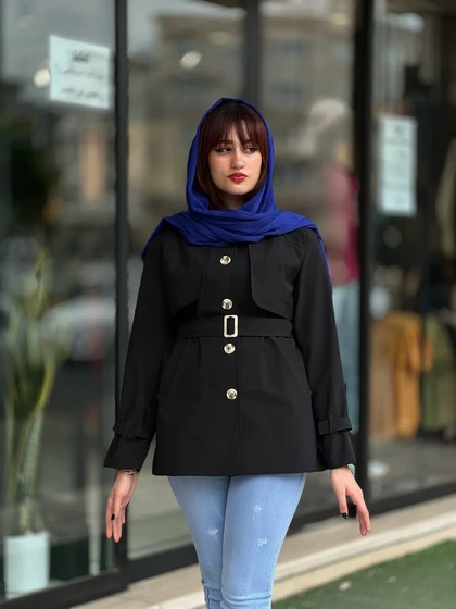 بارانی ژیله دار کد 602