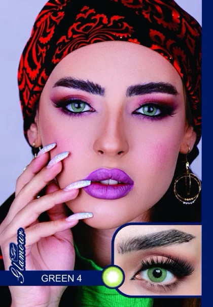 لنز رنگی فصلی گلامور Glamour