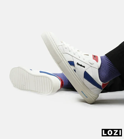 کفش کتانی کلاسیک سفید آبی Reebok Classic Leather Review