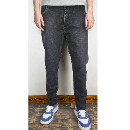 شلوار جین زغالی بزرگ مردانه DENIM
