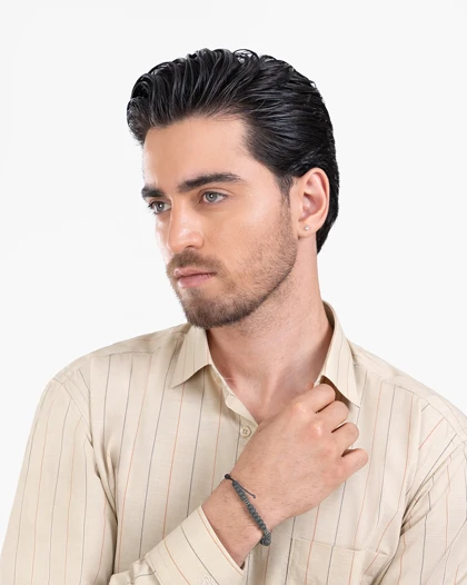 ام کی کالکشن پیراهن آستین بلند mk-26370-cream