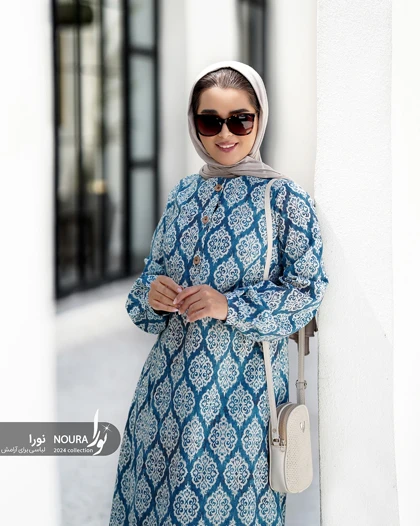 پیراهن دریا آبی
