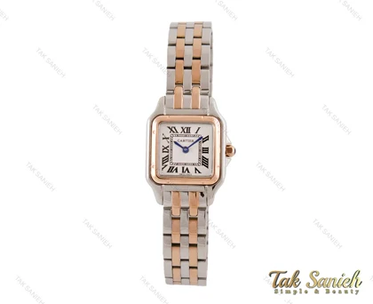 ساعت مچی کارتیر Panthere زنانه دورنگ رزگلد اسمال Cartier-3805-L