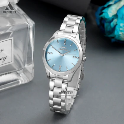 ساعت اسلازنجر صفحه آبی Slazenger SL.09.2464.3.05
