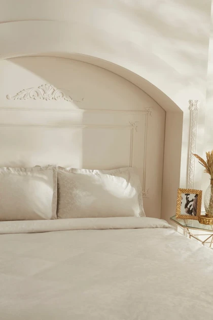 سرویس روتختی دو نفره Karaca Home مدل Venessa - شیری