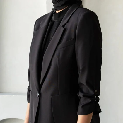 کت و شلوار زنانه کرپ کلودیا (Claudia) کد 5252