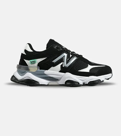 کفش کتانی مردانه و زنانه مشکی سفید NEW BALANCE 9060