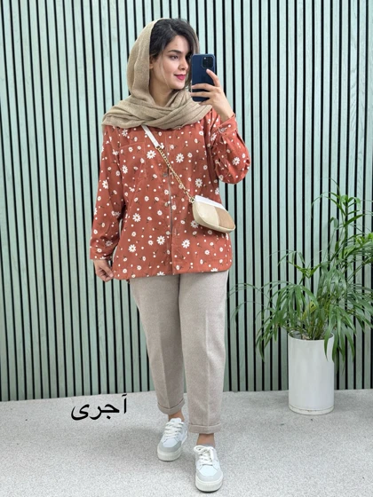 مانتو کبریتی طرحدار