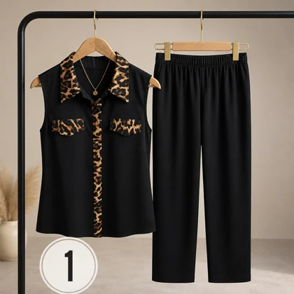 ست تاپ و شلوار زنانه کد 4030259