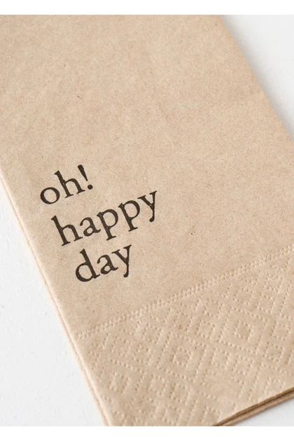دستمال کاغذی Bella Maison مدل Oh Happy Day