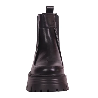 نیم بوت دوبر کش لژدار_مشکی کد 2226