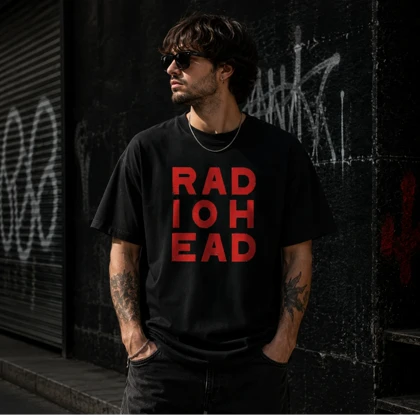 تیشرت طرح ردیوهد Radiohead کد 02
