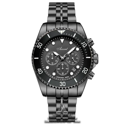 ساعت اکسنت مشکی Axcent AX180036G